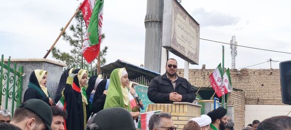 شور و حماسه راهپیمایی 22 بهمن در شهر جعفریه