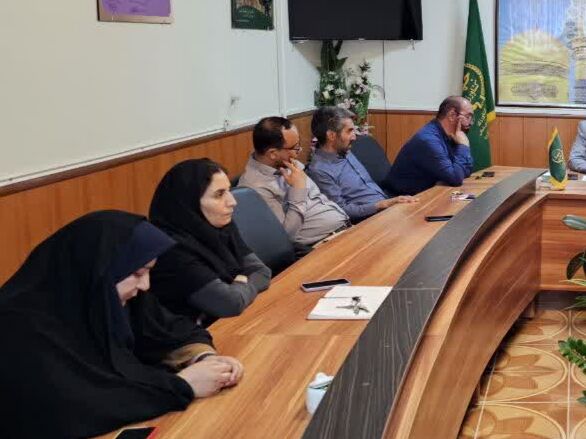 برگزاری جلسه کمیته فنی با محوریت جهش تولید در دیمزار ها و کشت پاییزه شهرستان فاروج 