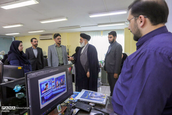 بازدید رئیس شورای هماهنگی تبلیغات اسلامی  تهران از خبرگزاری پانا