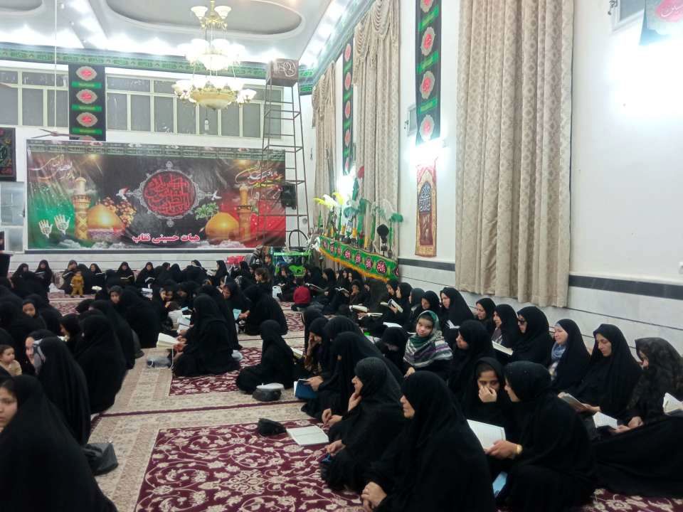 برگزاری مراسم شب احیا در خلیل آباد