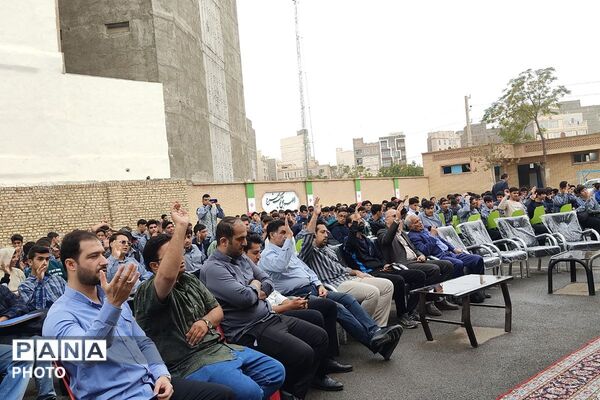  کانون پهلوان سعید در هنرستان پیامبر اعظم ورامین