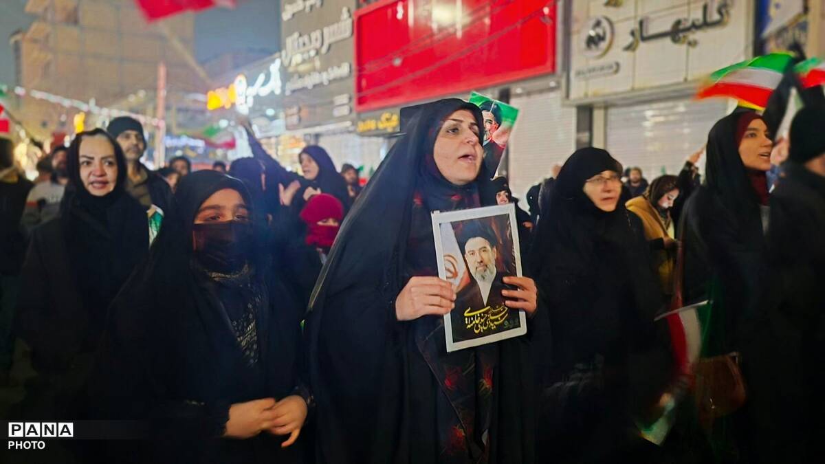 چهاردهمین تجمع باشکوه مردم فردیس در خون‌خواهی امام امت