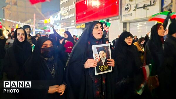 چهاردهمین تجمع باشکوه مردم فردیس در خون‌خواهی امام امت