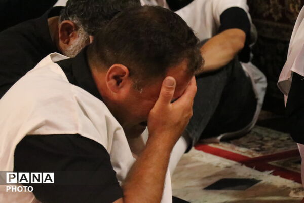 عزاداری گلستانی‌ها در حسینیه حرم مطهر رضوی 