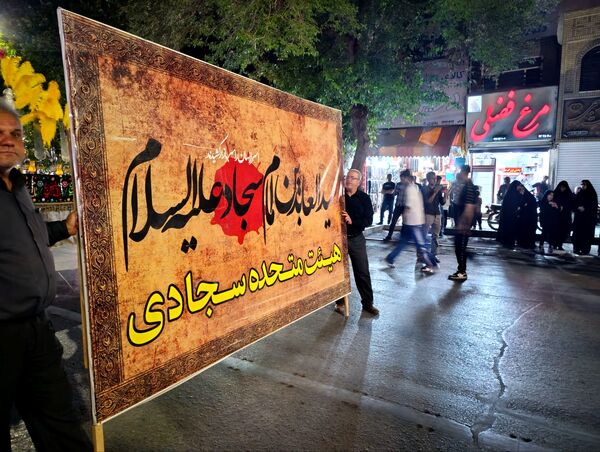 مراسم شب دوازدهم ماه محرم