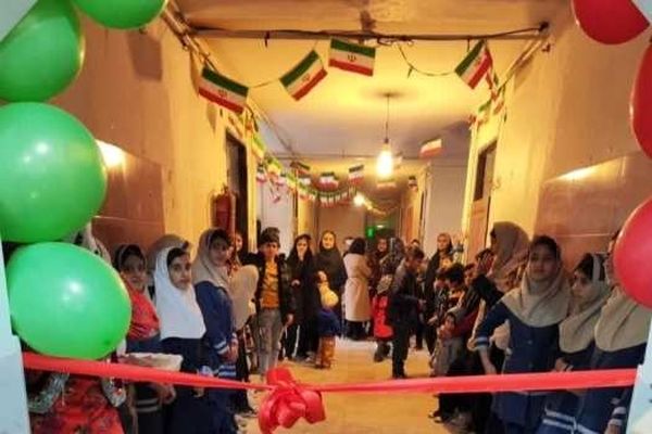 مشارکت ۱۸۰ نفر از مردم روستا برای ساخت مدرسه 