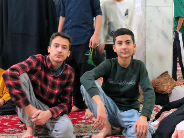 اعتکاف دانش‌آموزان مسجد انقلاب شهرستان بجنورد 