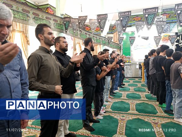 سوگواره احلی من العسل نوجوانان عاشورایی شهر آشخانه 