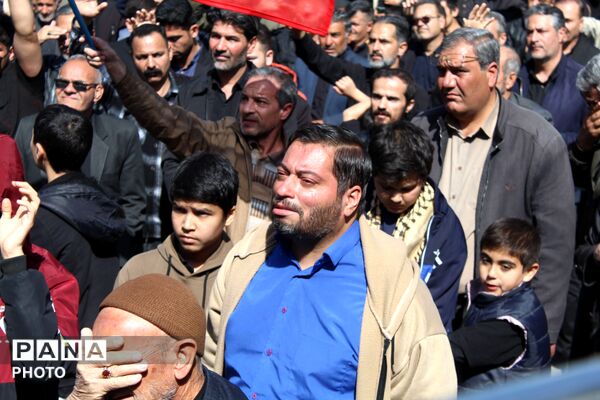 اجتماع خونخواهی رهبر شهید در نیشابور