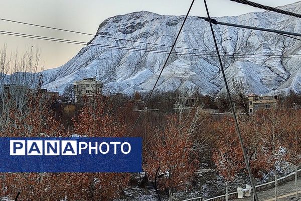 جلوه زمستانی طبیعت شهر بار نیشابور 