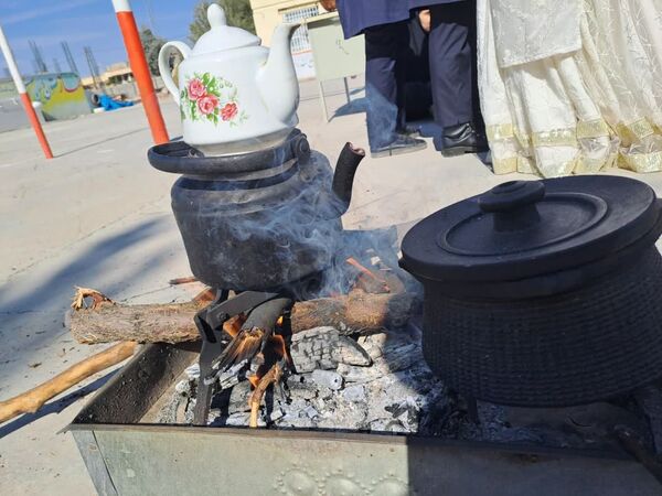 جشنواره بومی و محلی در دبیرستان سمیه شهرستان خاتم