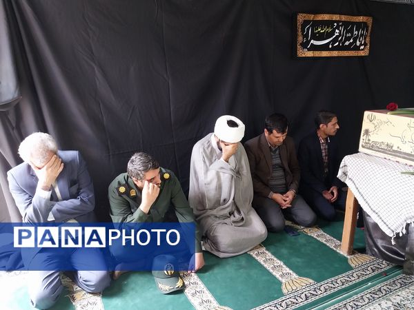 مراسم وداع با شهید گمنام در دبیرستان عصمت۲