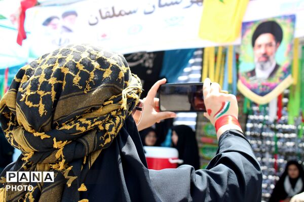 خدمت رسانی به زائران رهبر شهید در موکب آموزش و پرورش شهرستان سملقان