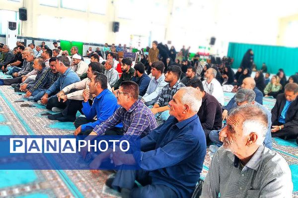 مراسم اولین سالگرد شهدای خدمت در شهرستان باشت