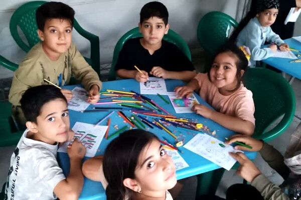 غرفه کودک امامزاده عمادالدین؛ پاتوقی برای خلاقیت کودکان و نوجوانان