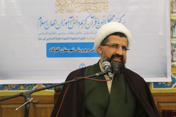 محفل قرآنی دانش آموزان در گلوگاه