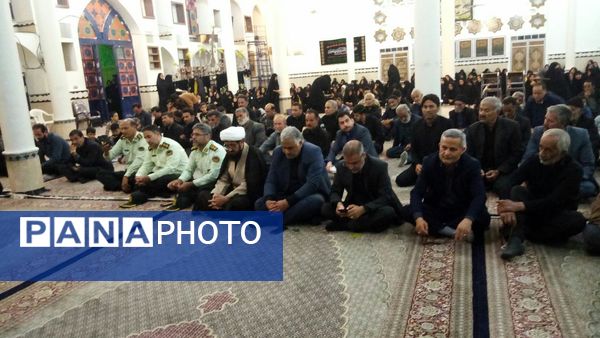 مراسم ویژه شهادت سید محرومان رئیس‌جمهور مردمی و جهادی در شهرستان مه ولات
