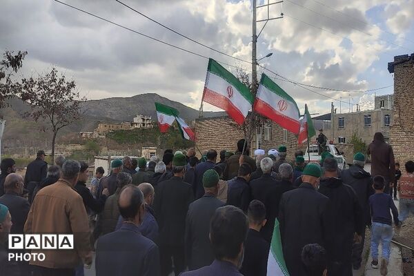 راهپیمایی اربعین شهادت قائد امت در شهر بار نیشابور-۲