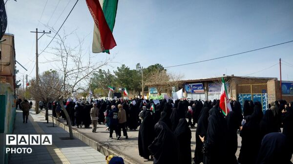قیام مردم صفی آباد علیه استکبار در روز جهانی قدس