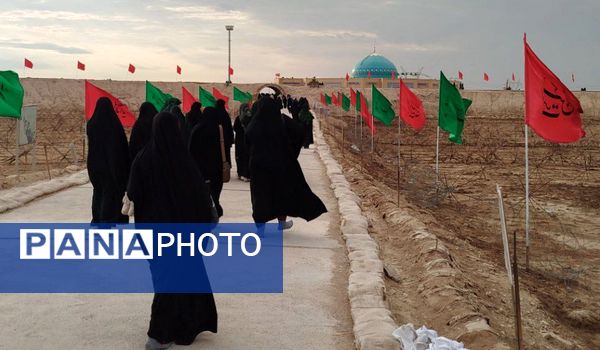 اعزام دانش‌آموزان جزیره هرمز به اردوی راهیان نور