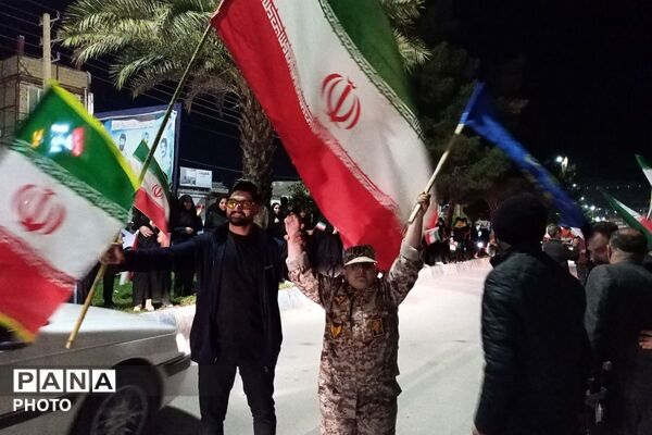 تجمعات شبانه مردم انقلابی رباط‌کریم