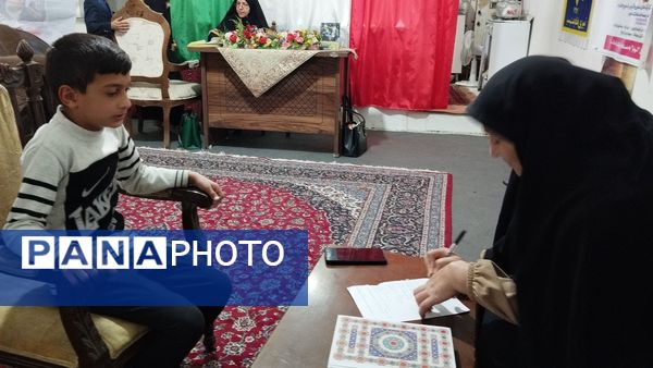 مسابقات قرآن حوزه بسیج ۵ نجمه در مسجد قائم مشهد