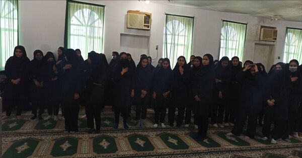 شهید گمنام مهمان مردم روستای رضوان شد