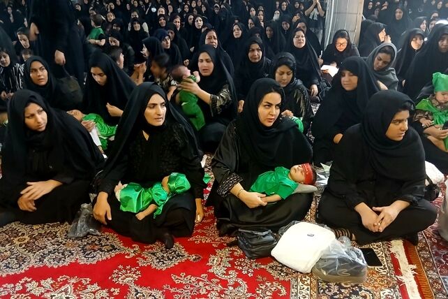 همایش شیرخوارگان حسینی در پلدختر