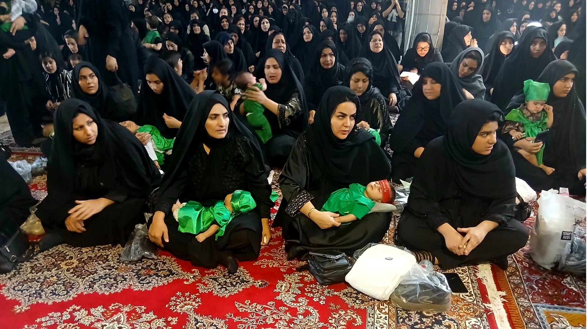 همایش شیرخوارگان حسینی در پلدختر