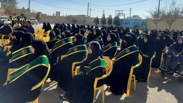 حال و هوای فاطمی با حضور خادمان رضوی