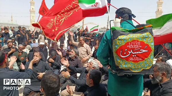 عزاداری سالروز شهادت امام حسن عسگری(ع) در مسجد جمکران