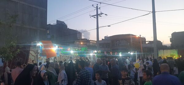 راهپیمایی کیلومتری غدیر در نیشابور