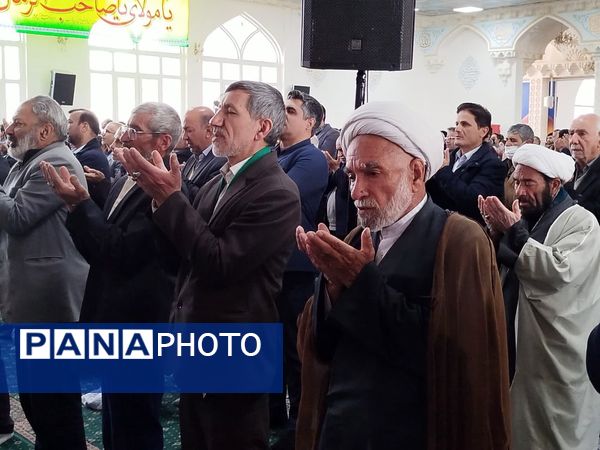 نماز جمعه در شهرستان کاشمر 