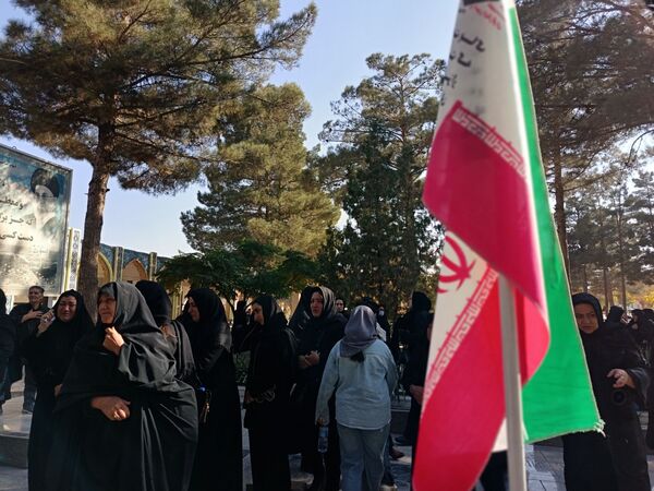 مراسم تشییع پیکر جانباز شهید علی فتح آبادی