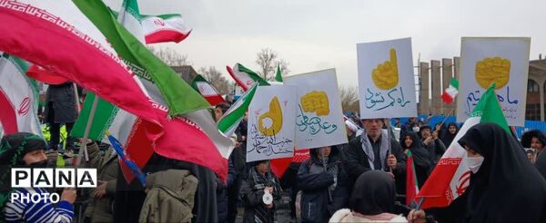 حضور حماسی مردم تهران در راهپیمایی روز قدس