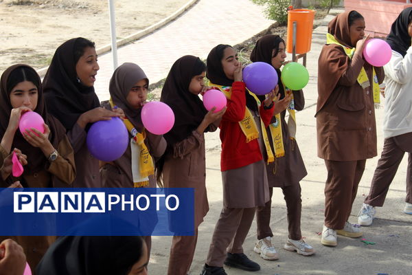 پنجمین روز از اردوی تمشک هرمزگان در اردوگاه سرخون بندرعباس