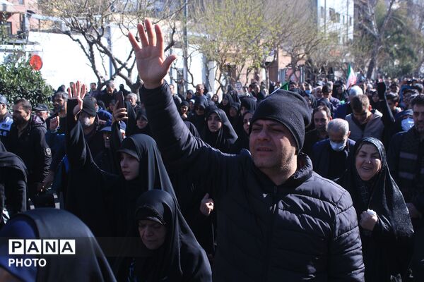 تهران در سوگ رهبر شهید انقلاب
