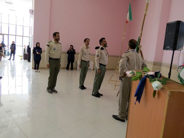 اردوی تمشک دختران بجنورد در اردوگاه شهید چمران 