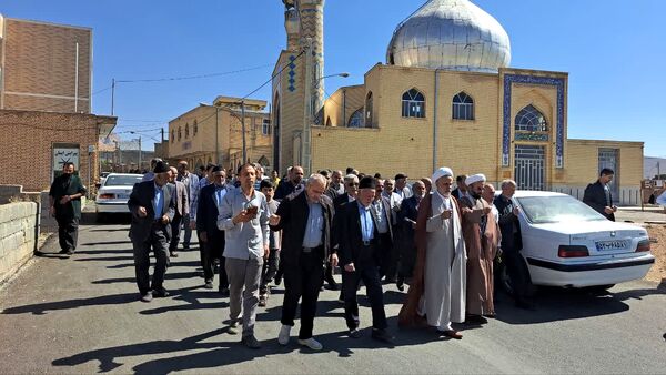 راهپیمایی بشارت نصر در شهر و بخش گندمان 