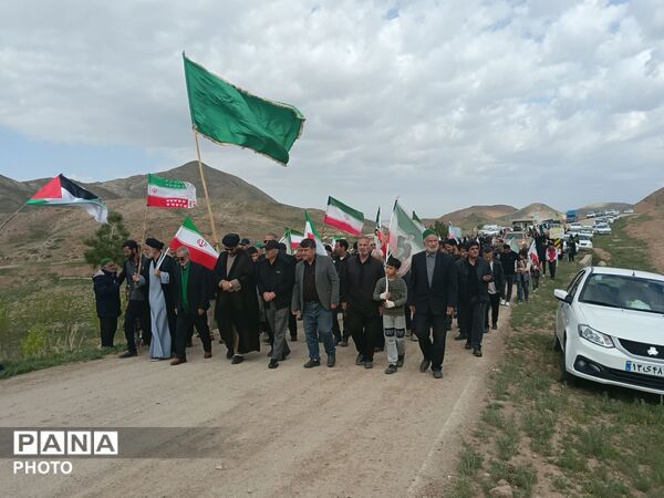 مراسم شهادت امام جعفر صادق(ع) در روستای تنگه علیا