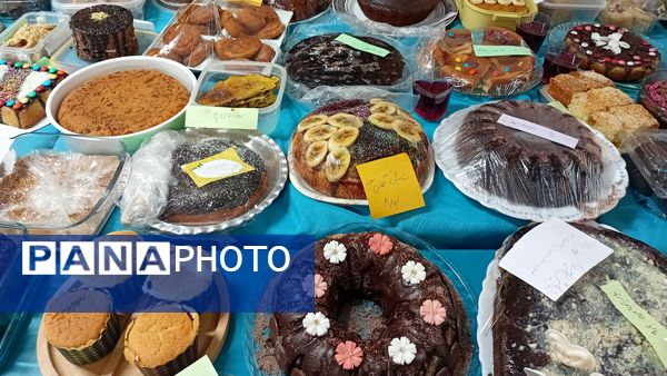 جشنواره کیک و دسر و شیرینی در مدرسه حضرت معصومه(ص) در اسلامشهر