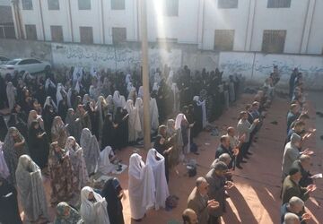 برگزاری نماز عید فطر در کیاسر 