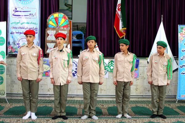  رویداد تخصصی آموزشی پیش اردوی ملی"پسران تشکیلات پیشتازان " قطب شهید شوشتری نیشابور