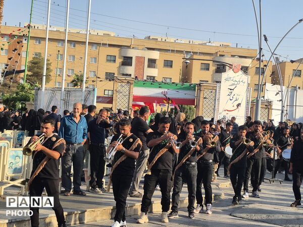 گلستان شهدا میزبان کاروان تاسوعای حسینی شد