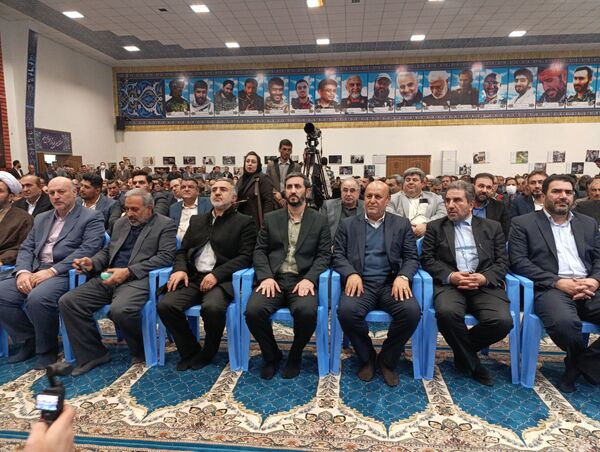 مراسم تکریم و معارفه فرماندار شهرستان اسلامشهر