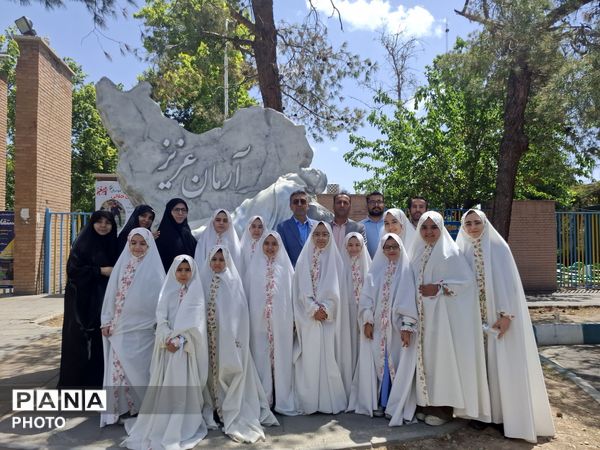 طنین اندازی سرود دختران میقات در مقتل شهید آرمان علی وردی