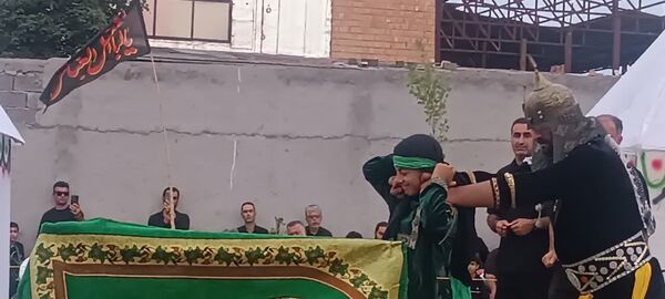آیین شبیه‌خوانی در شهرستان محمودآباد