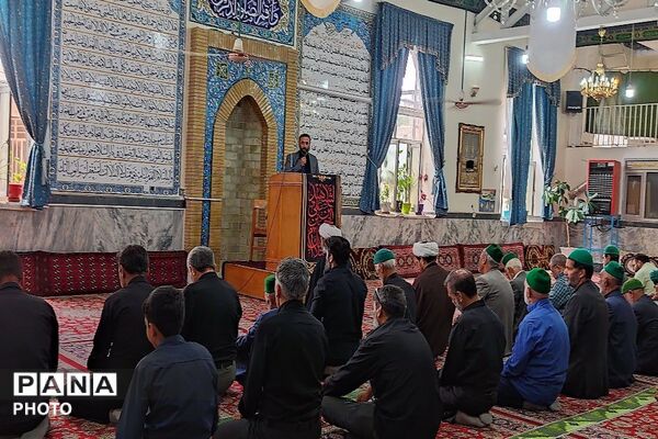 اقامه نماز عبادی سیاسی جمعه در مسجد جامع شهربار نیشابور