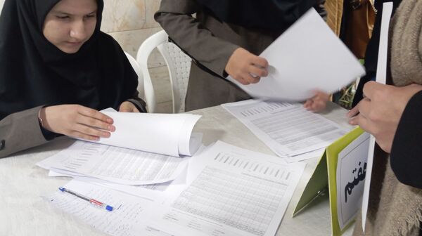 برگزاری جلسه اولیا و مربیان در مدرسه نمونه اندیشه شهرستان کاشمر