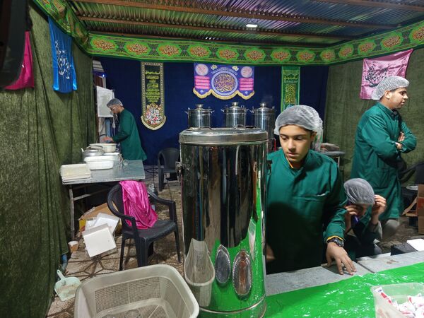 برپایی چایخانه جوانان مهدوی در نیشابور 